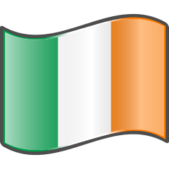 Irland-Flagge