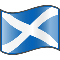 Schottland-Flagge