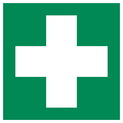 ISO 7010 E003 - First aid sign