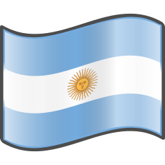 Argentinien-Flagge