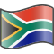 Südafrika-Flagge